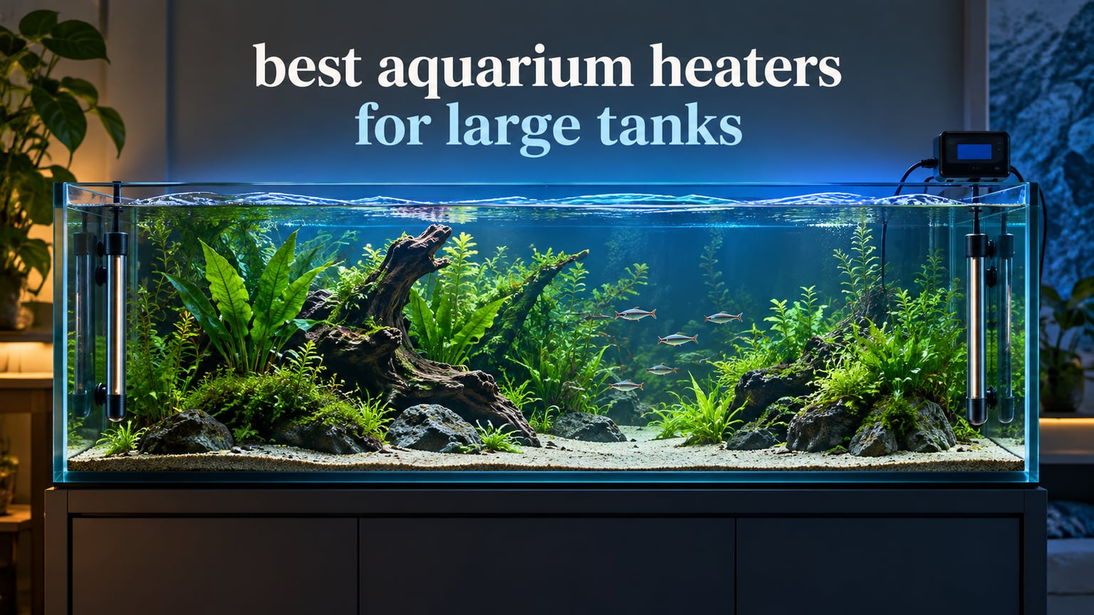best aquarium heaters for large tanks