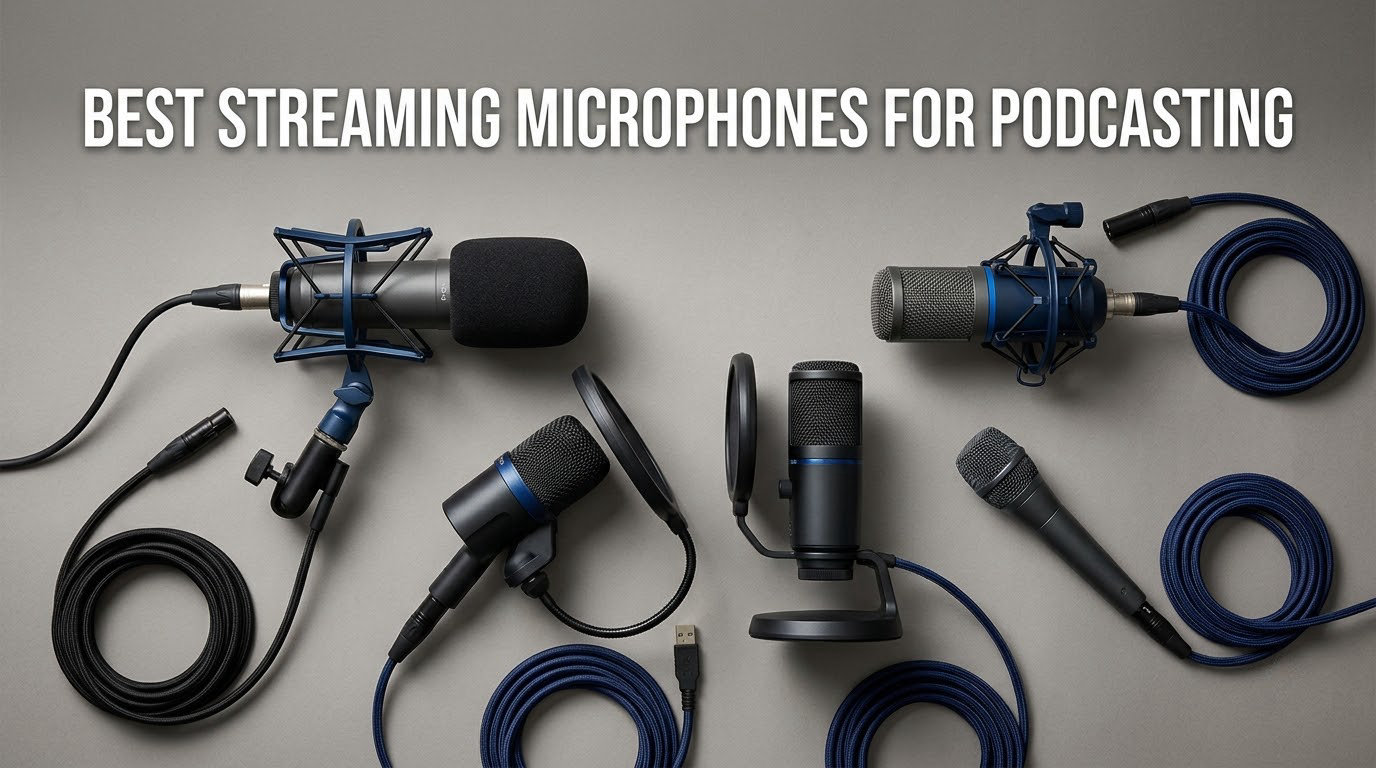 best streaming microphones for podcasting