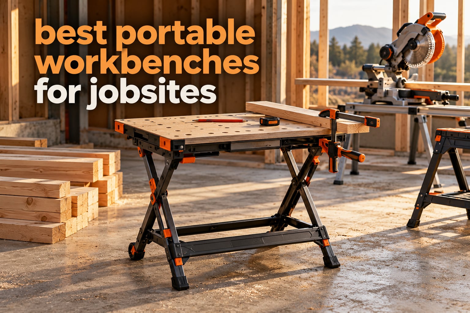 best portable workbenches for jobsites