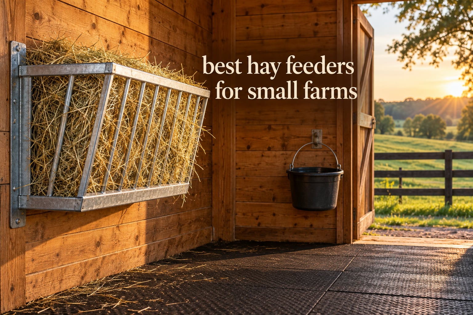 best hay feeders for small farms