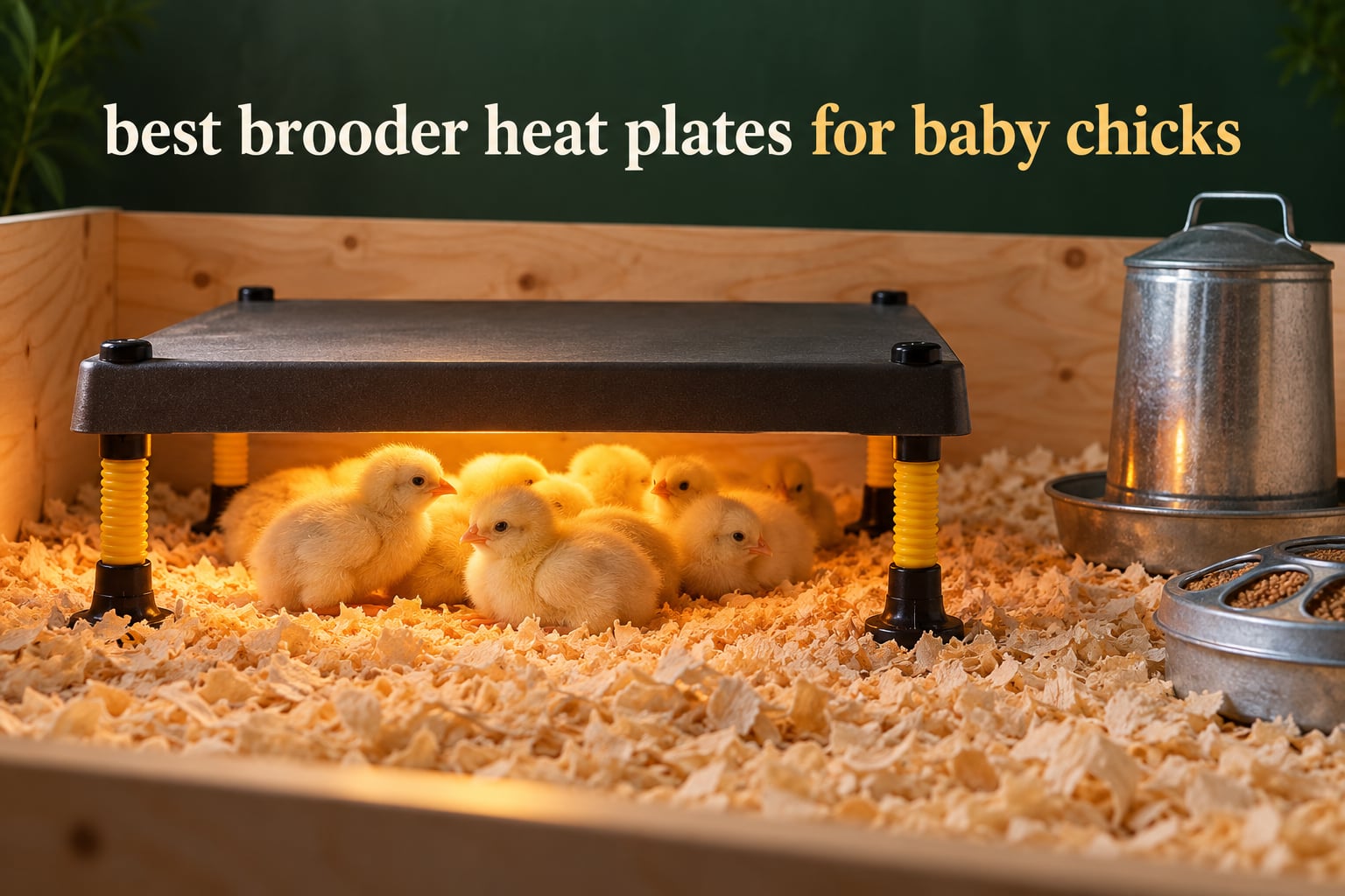 best brooder heat plates for baby chicks