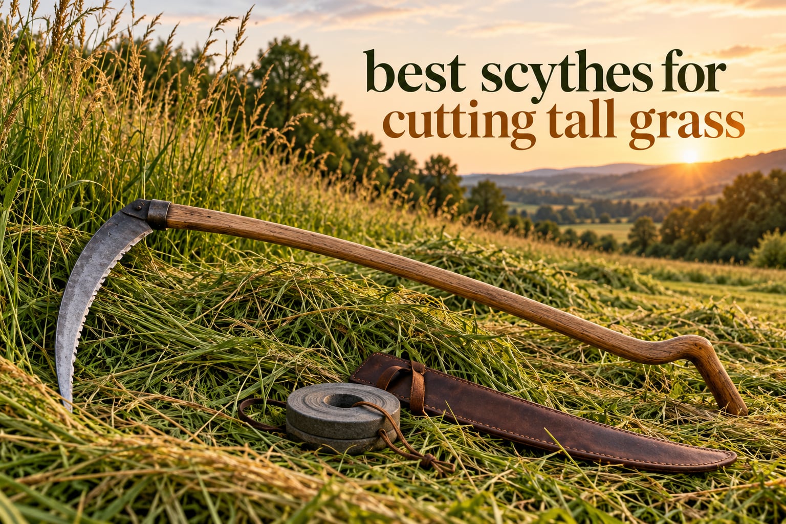 best scythes for cutting tall grass