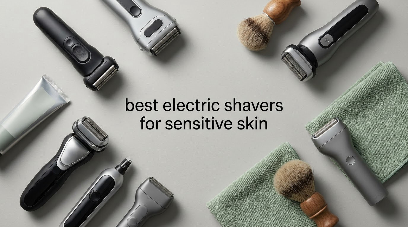 best electric shavers for sensitive skin