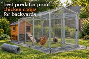best predator proof chicken coops for backyards