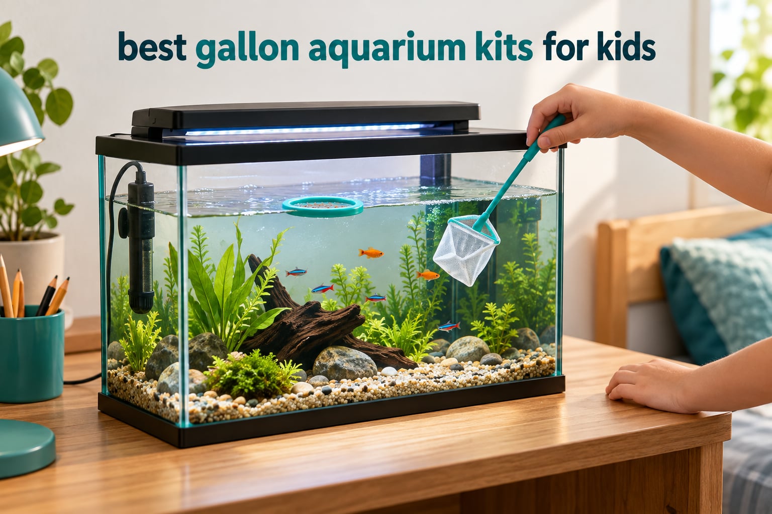 best 10 gallon aquarium kits for kids