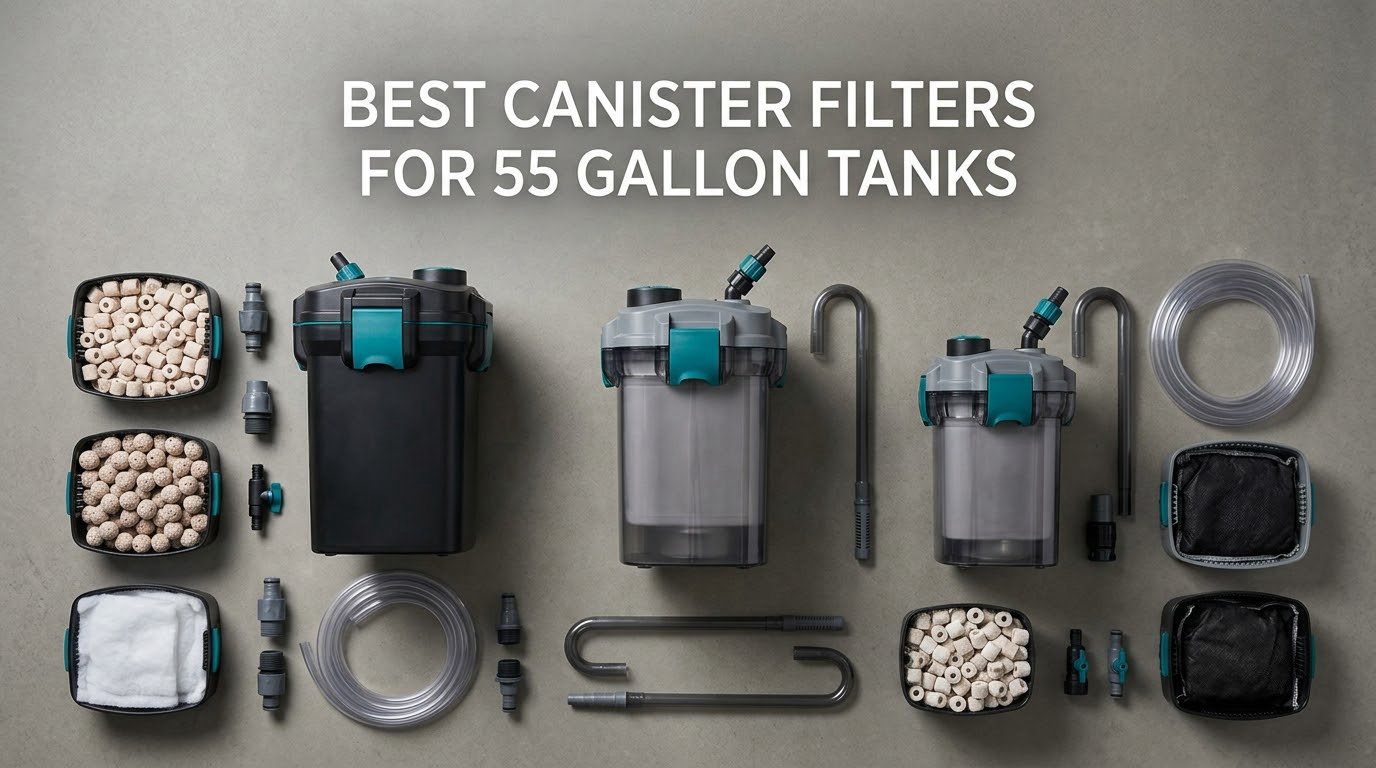 best canister filters for 55 gallon tanks