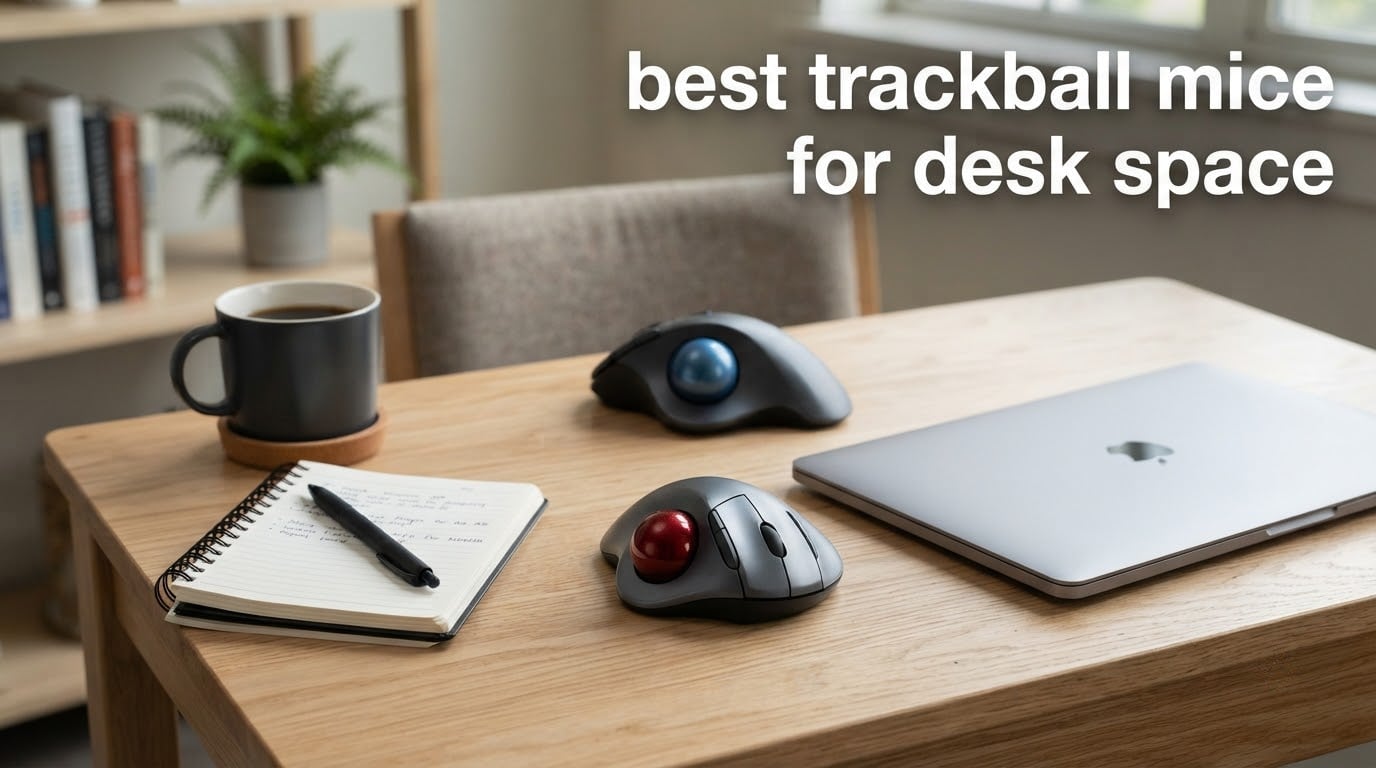 best trackball mice for desk space