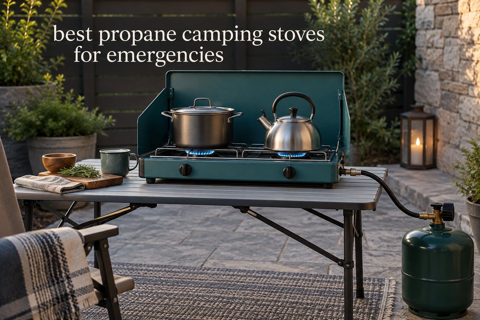 best propane camping stoves for emergencies