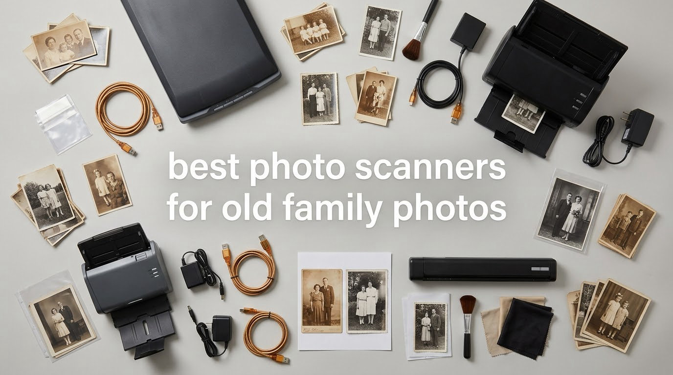 best photo scanners for old family photos